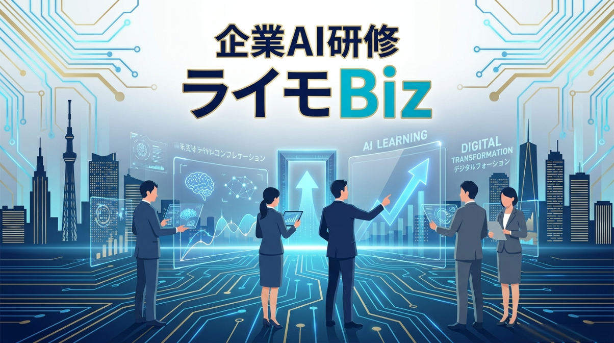 企業AI研修「ライモBiz」